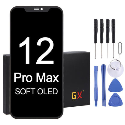 GX Soft OLED Screen For iPhone 12 Pro Max - LCD Related Parts by GX | Online Shopping UK | buy2fix