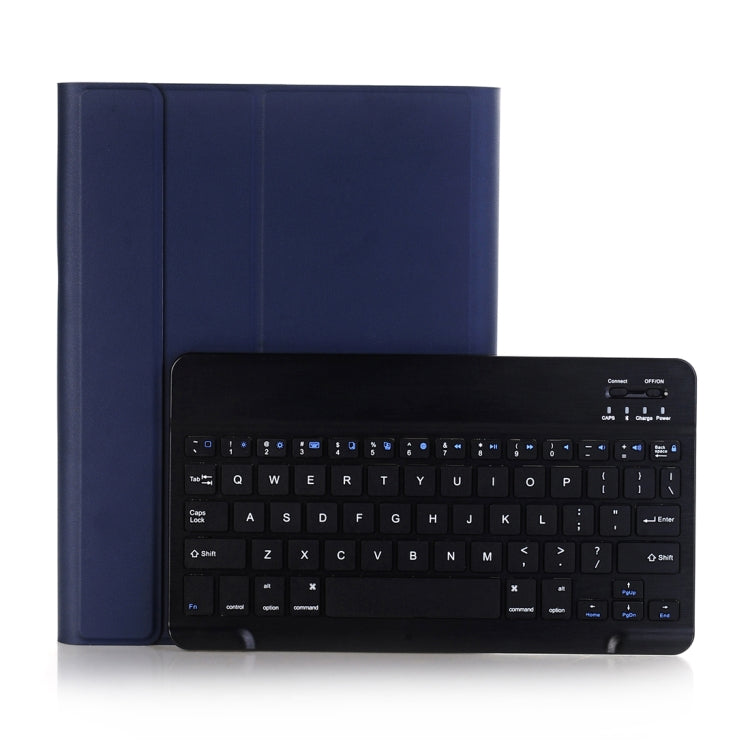 A02 for iPad 4 / 3 / 2 Universal Ultra-thin ABS Horizontal Flip Tablet Case + Bluetooth Keyboard(Blue) by buy2fix
