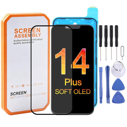HXL Soft OLED Screen For iPhone 14 Plus