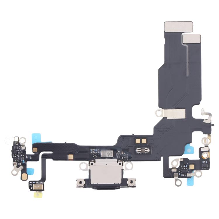 For iPhone 15 Charging Port Flex Cable (Black) - Flex Cable by buy2fix | Online Shopping UK | buy2fix