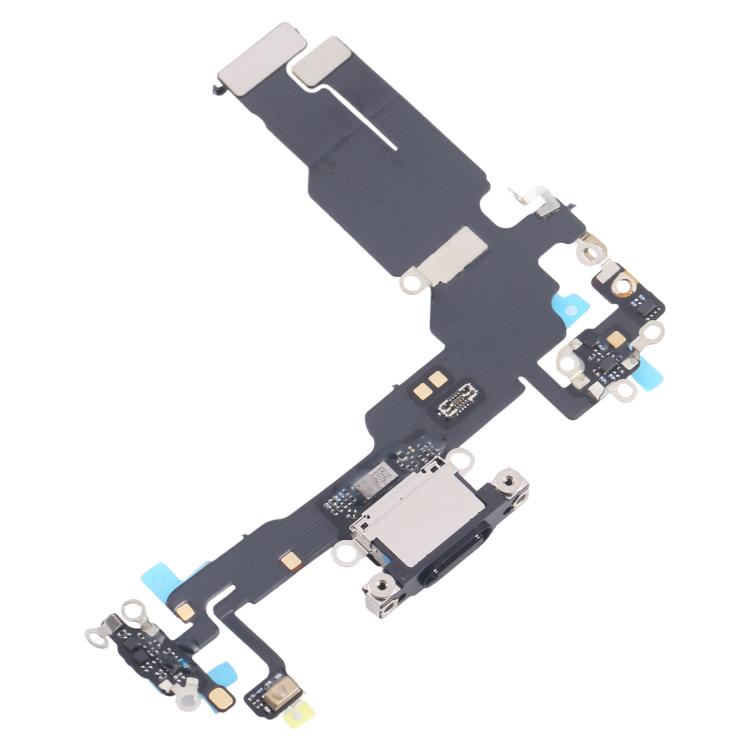 For iPhone 15 Charging Port Flex Cable (Black) - Flex Cable by buy2fix | Online Shopping UK | buy2fix