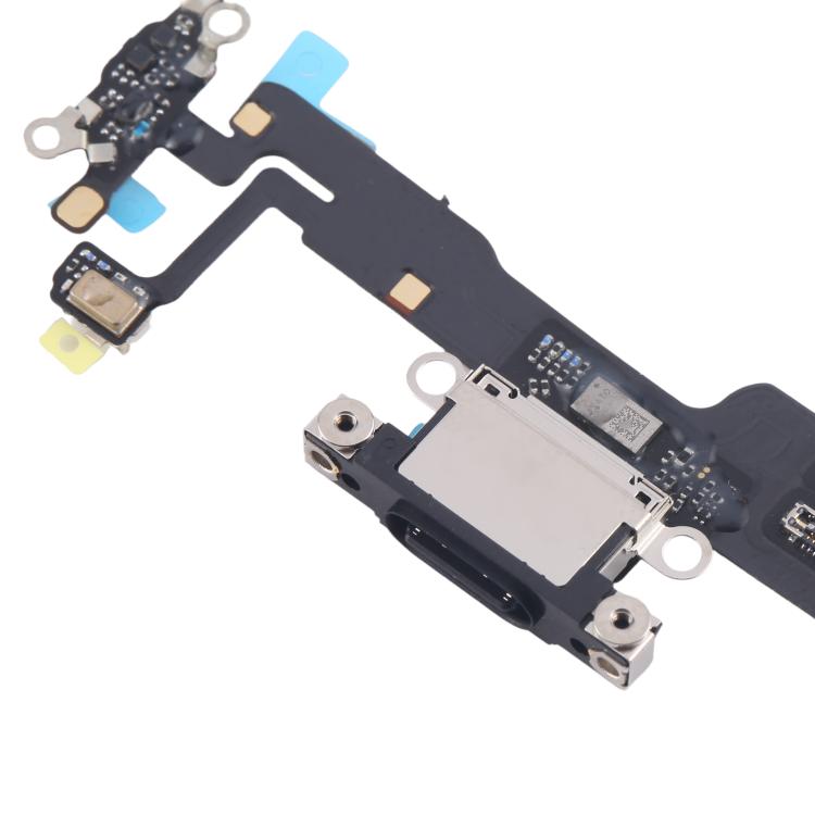 For iPhone 15 Charging Port Flex Cable (Black) - Flex Cable by buy2fix | Online Shopping UK | buy2fix