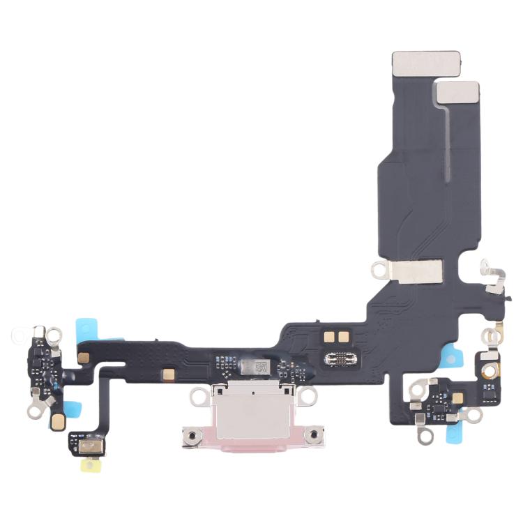 For iPhone 15 Charging Port Flex Cable (Pink) - Flex Cable by buy2fix | Online Shopping UK | buy2fix