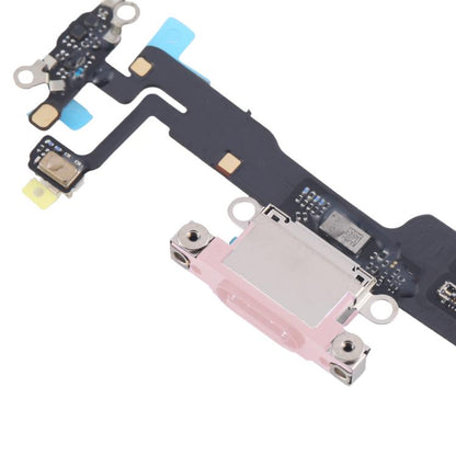 For iPhone 15 Charging Port Flex Cable (Pink) - Flex Cable by buy2fix | Online Shopping UK | buy2fix