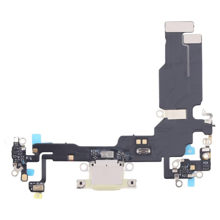 For iPhone 15 Charging Port Flex Cable (Yellow) - Flex Cable by buy2fix | Online Shopping UK | buy2fix