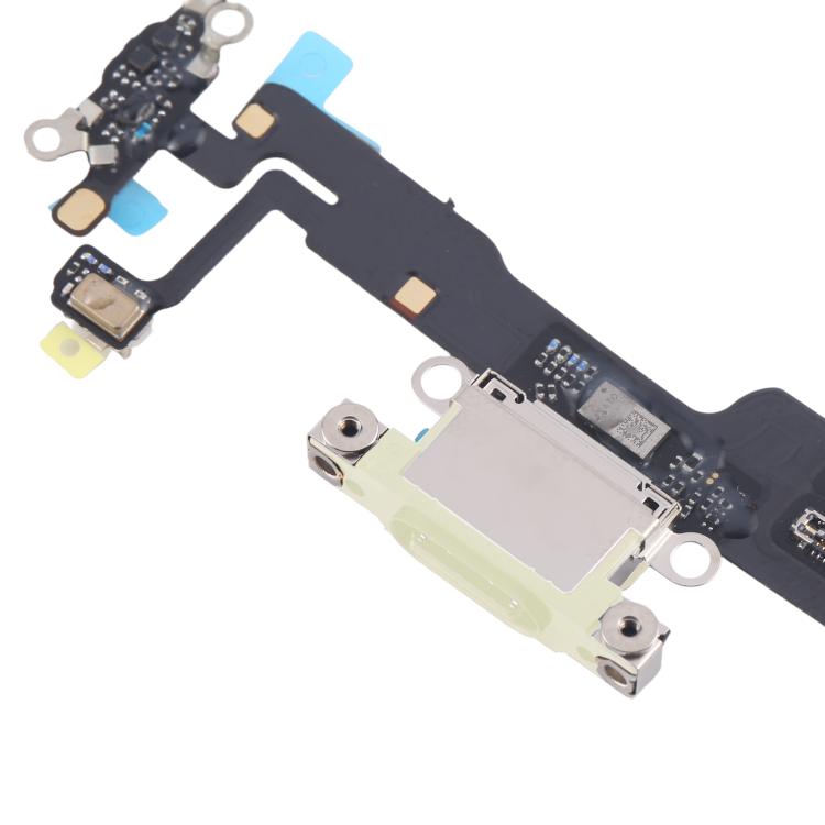 For iPhone 15 Charging Port Flex Cable (Yellow) - Flex Cable by buy2fix | Online Shopping UK | buy2fix
