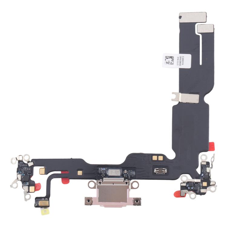 For iPhone 15 Plus Charging Port Flex Cable (Pink) - Flex Cable by buy2fix | Online Shopping UK | buy2fix