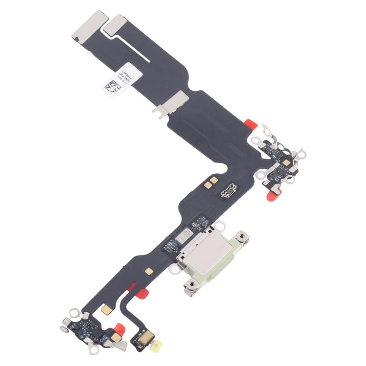 For iPhone 15 Plus Charging Port Flex Cable (Green) - Flex Cable by buy2fix | Online Shopping UK | buy2fix