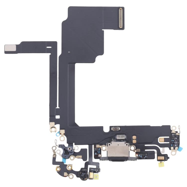 For iPhone 15 Pro Charging Port Flex Cable (Black) - Flex Cable by buy2fix | Online Shopping UK | buy2fix