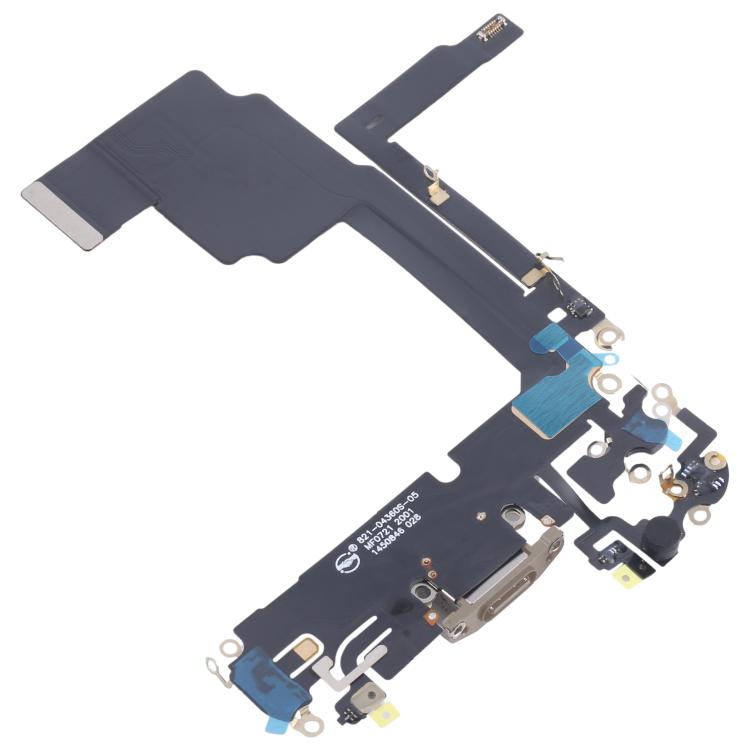 For iPhone 15 Pro Charging Port Flex Cable (Titanium Color) - Flex Cable by buy2fix | Online Shopping UK | buy2fix