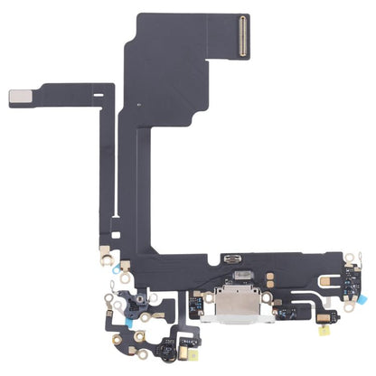 For iPhone 15 Pro Charging Port Flex Cable (White) - Flex Cable by buy2fix | Online Shopping UK | buy2fix
