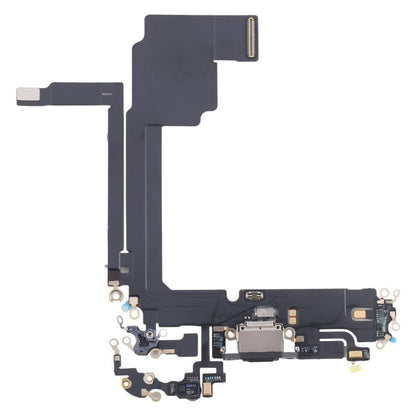 For iPhone 15 Pro Max Charging Port Flex Cable (Black) - Flex Cable by buy2fix | Online Shopping UK | buy2fix