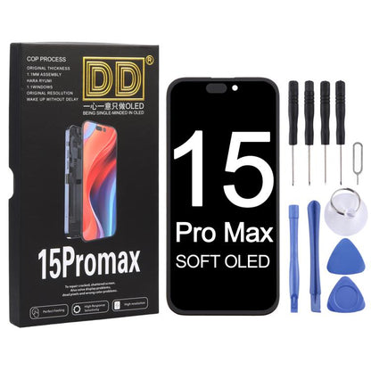For iPhone 15 Pro Max DD Soft OLED Screen - LCD Related Parts by buy2fix | Online Shopping UK | buy2fix