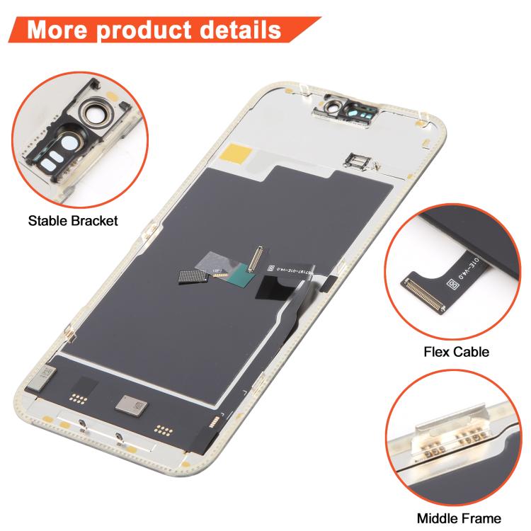 For iPhone 15 Pro Max DD Soft OLED Screen - LCD Related Parts by buy2fix | Online Shopping UK | buy2fix