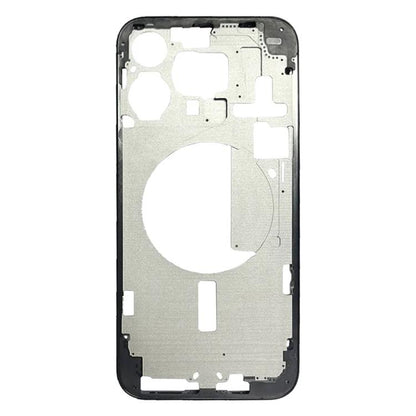 For iPhone 15 Pro Max Middle Frame Bezel Plate with Side Keys + Card Tray, Version:CE EU Version (Black) - LCD Related Parts by buy2fix | Online Shopping UK | buy2fix