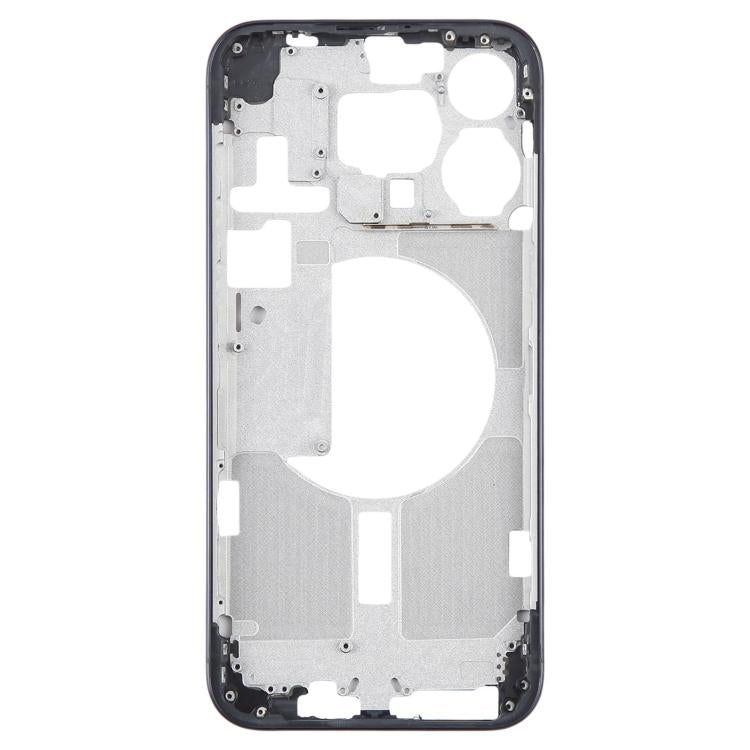 For iPhone 15 Pro Max Middle Frame Bezel Plate with Side Keys + Card Tray, Version:CE EU Version (Blue) - LCD Related Parts by buy2fix | Online Shopping UK | buy2fix