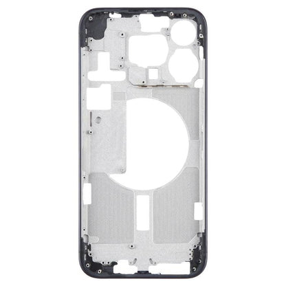For iPhone 15 Pro Max Middle Frame Bezel Plate with Side Keys + Card Tray, Version:CE EU Version (Blue) - LCD Related Parts by buy2fix | Online Shopping UK | buy2fix
