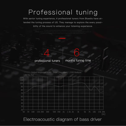 Bluedio US Wireless Bluetooth Satellite Speaker System with Mic(Black) - Desktop Speaker by Bluedio | Online Shopping UK | buy2fix