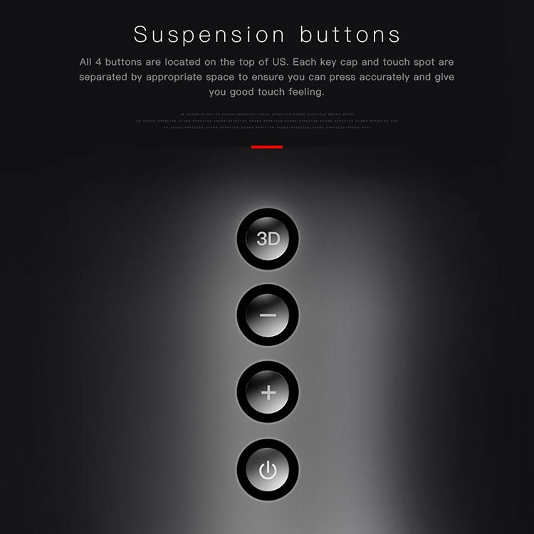 Bluedio US Wireless Bluetooth Satellite Speaker System with Mic(Black) - Desktop Speaker by Bluedio | Online Shopping UK | buy2fix