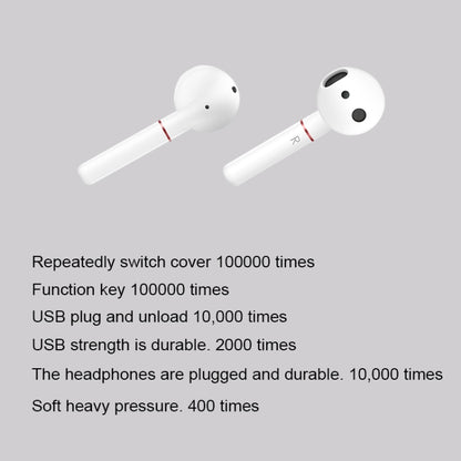 Huawei FreeBuds 2 Bluetooth Wireless Earphone Supports Voice Interaction & Wireless Charging, with Charging Box(White) - Bluetooth Earphone by Huawei | Online Shopping UK | buy2fix