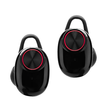 BTH-V5 DSP Noise Cancelling Earbuds Sports Wireless Bluetooth V5.0  Headset with Charging Case, Compatible with iPhone and Android(Black) - Bluetooth Earphone by buy2fix | Online Shopping UK | buy2fix