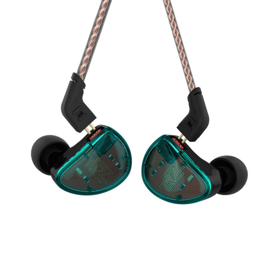 KZ AS10 Ten Unit Moving Iron In-ear HiFi Earphone without Microphone(Cyan)