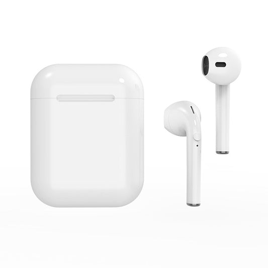 i9 Wireless TWS Sport Bilateral Stereo Bluetooth 5.0 Headset with Charging Box, Push-button Version(White) by buy2fix