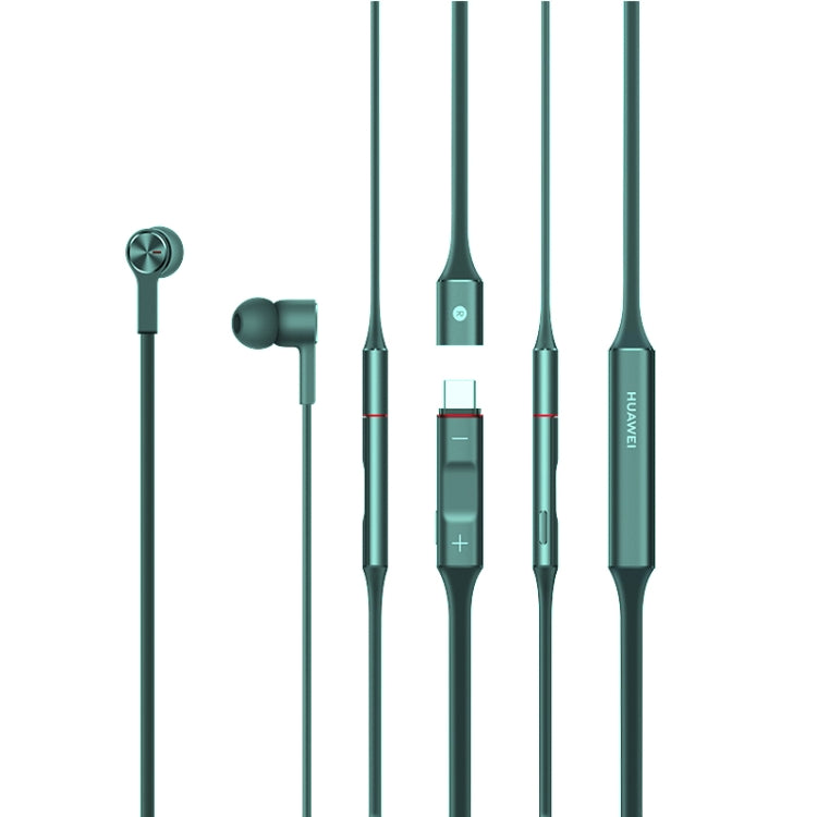 Original Huawei FreeLace CM70-C Bluetooth 5.0 Waterproof Hanging Neck Sports In-ear Bluetooth Headset(Emerald) - Neck-mounted Earphone by Huawei | Online Shopping UK | buy2fix