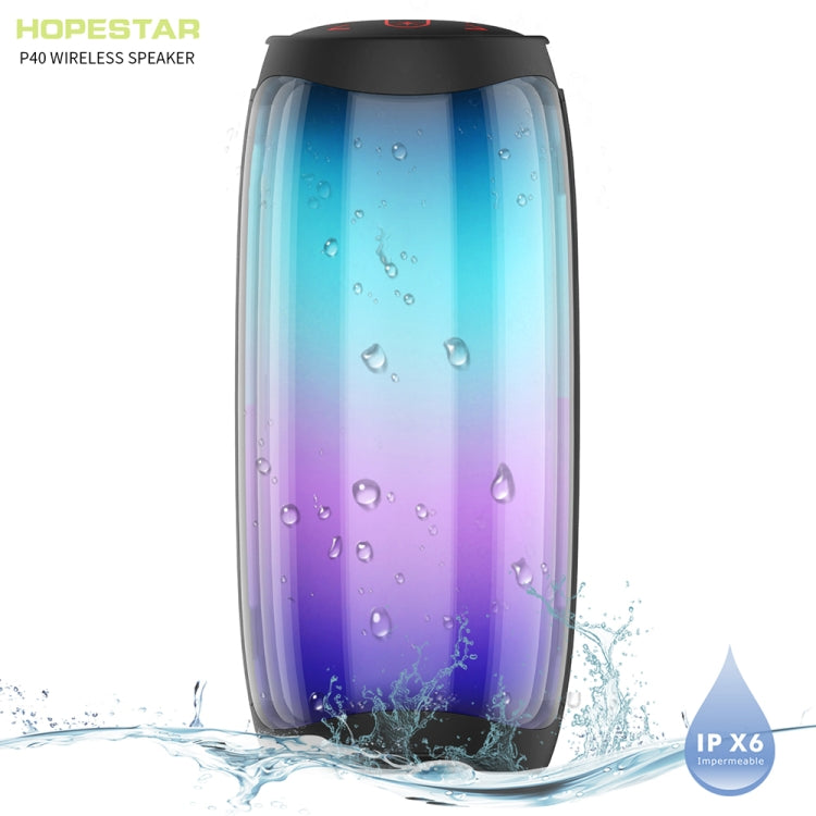 HOPESTAR P40 Bluetooth 5.0 Portable Waterproof Wireless Bluetooth Speaker (Blue) - Desktop Speaker by HOPESTAR | Online Shopping UK | buy2fix