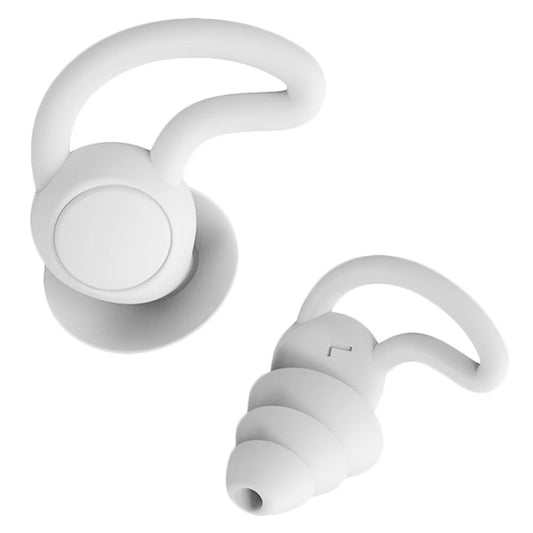 iMeBoBo iM9689 Shark Fin Version NThree Layer ano Silicone Sleeping Noise Reduction Earplugs with Jar by buy2fix
