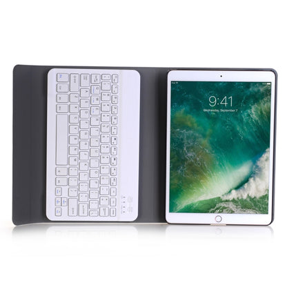 A09 Bluetooth 3.0 Ultra-thin ABS Detachable Bluetooth Keyboard Leather Tablet Case for iPad Air / Pro 10.5 inch (2019), with Holder (Gold) by buy2fix