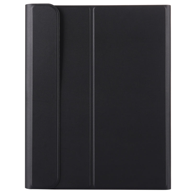 A11B Bluetooth 3.0 Ultra-thin ABS Detachable Bluetooth Keyboard Leather Tablet Case for iPad Air 4 / Air 5 / Pro 11 inch 2022 / 2021 / 2020 / 2018, with Pen Slot & Holder (Black) by buy2fix