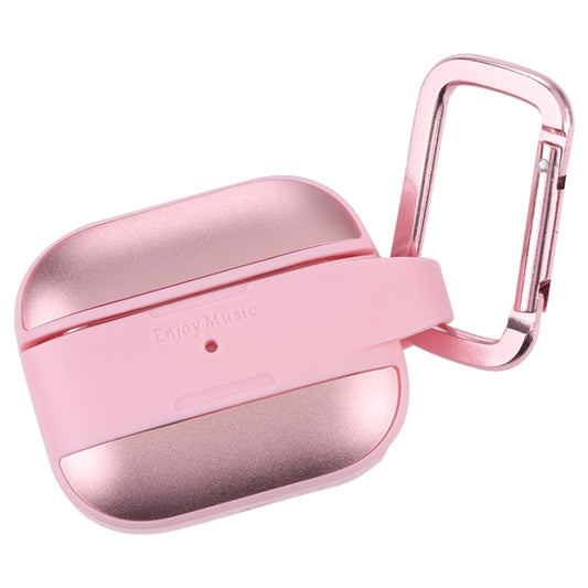 Mutural Rugged Utility Protective Case with Hook For AirPods 3 (Pink) by Mutural