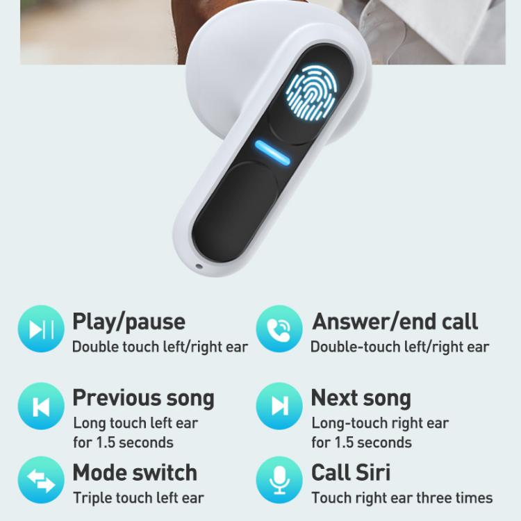 Langsdom TG11 Noise Reduction Wireless Bluetooth Earphone (Yellow) - Bluetooth Earphone by Langsdom | Online Shopping UK | buy2fix