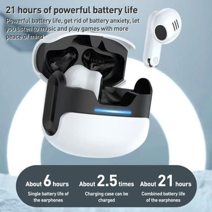 Langsdom TG11 Noise Reduction Wireless Bluetooth Earphone (White) - Bluetooth Earphone by Langsdom | Online Shopping UK | buy2fix