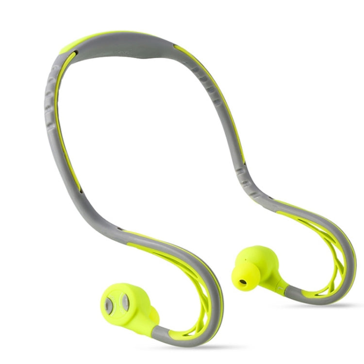 REMAX RB-S20 Bluetooth 4.2 Rotatable Ear Shell Rear-mounted Bluetooth Sports Earphone(Yellow) - Neck-mounted Earphone by REMAX | Online Shopping UK | buy2fix