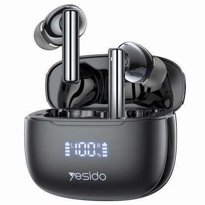 Yesido TWS23 Bluetooth 5.3 LED Digital Display TWS ANC Noise Reduction Wireless Bluetooth Earphone - TWS Earphone by Yesido | Online Shopping UK | buy2fix
