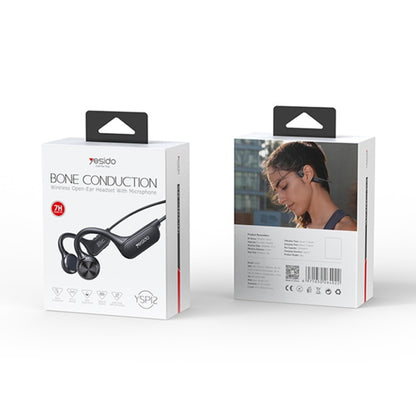 Yesido YSP12 Bone Conduction Bluetooth Wireless Neckband Earphone - Neck-mounted Earphone by Yesido | Online Shopping UK | buy2fix