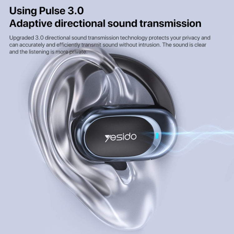 Yesido YSP13 Air Conduction Bluetooth 5.3 Wireless Ear Hook Earphone - Bluetooth Earphone by Yesido | Online Shopping UK | buy2fix