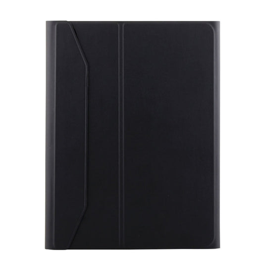 1130B Detachable Bluetooth 3.0 ABS Brushed Texture Keyboard + Lambskin Texture Leather Tablet Case for iPad Pro 11 inch (2018), with Three-gear Adjustment / Magnetic / Sleep Function(Black) by buy2fix