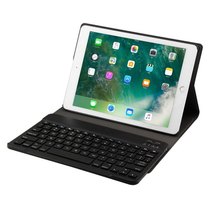 FT-1030 Bluetooth 3.0 ABS Brushed Texture Keyboard + Skin Texture Leather Tablet Case for iPad Air / Air 2 / iPad Pro 9.7 inch, with Three-gear Angle Adjustment / Magnetic / Sleep Function (Black) - For iPad Pro by buy2fix | Online Shopping UK | buy2fix