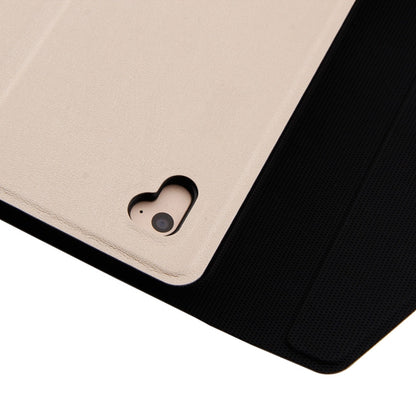 FT-1038B Detachable Bluetooth 3.0 Aluminum Alloy Keyboard + Lambskin Texture Leather Tablet Case for iPad Air / Air 2 / iPad Pro 9.7 inch, with Water Repellent / Three-gear Angle Adjustment / Magnetic / Sleep Function (Gold) by buy2fix