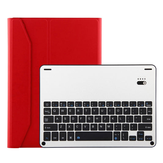 FT-1038B Detachable Bluetooth 3.0 Aluminum Alloy Keyboard + Lambskin Texture Leather Tablet Case for iPad Air / Air 2 / iPad Pro 9.7 inch, with Water Repellent / Three-gear Angle Adjustment / Magnetic / Sleep Function (Red) - For iPad Pro by buy2fix | Online Shopping UK | buy2fix