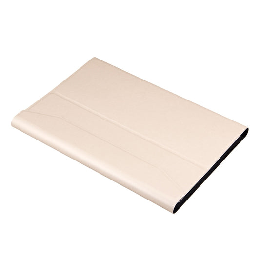 FT-1039B Detachable Bluetooth 3.0 Aluminum Alloy Keyboard + Lambskin Texture Leather Tablet Case for iPad Pro 10.5 inch / iPad Air (2019), with Water Repellent / Three-gear Angle Adjustment / Magnetic / Sleep Function (Gold) by buy2fix