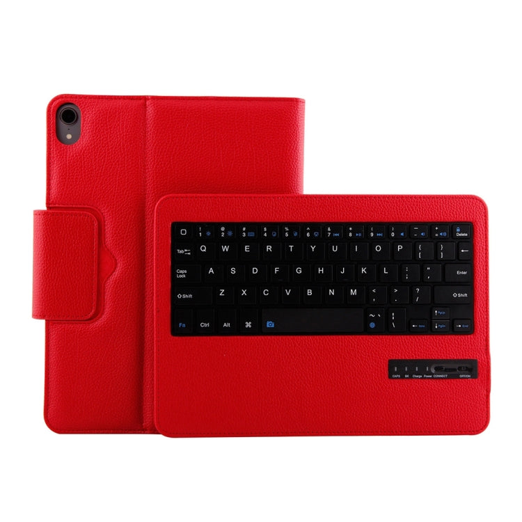 IP011 Detachable Bluetooth 3.0 ABS Keyboard + Litchi Texture Leather Tablet Case for iPad Pro 11 inch (2018), with Sleep Function (Red) - For iPad Pro by buy2fix | Online Shopping UK | buy2fix