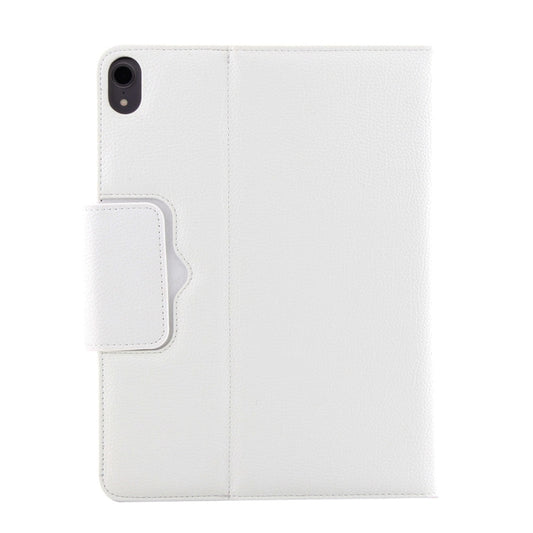 IP011 Detachable Bluetooth 3.0 ABS Keyboard + Litchi Texture Leather Tablet Case for iPad Pro 11 inch (2018), with Sleep Function (White) by buy2fix
