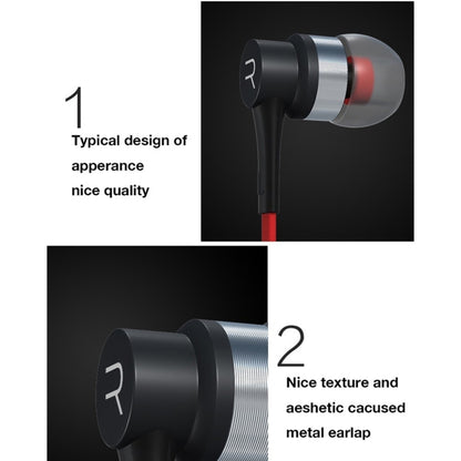 REMAX RM-535i In-Ear Stereo Earphone with Wire Control + MIC, Support Hands-free, for iPhone, Galaxy, Sony, HTC, Huawei, Xiaomi, Lenovo and other Smartphones (Red + Black) - Normal Style Earphone by REMAX | Online Shopping UK | buy2fix