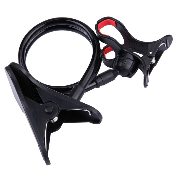 Universal Multifunctional Flexible Long Arm Lazy Bracket Desktop Headboard Bedside Car Phone Holder Stand Tablet Mount(Black) by buy2fix