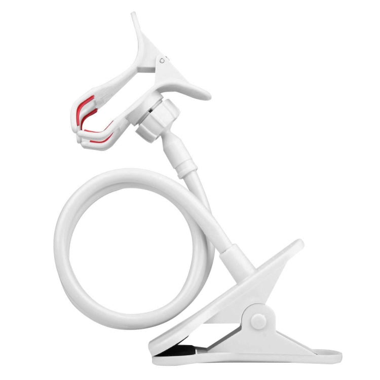 Universal Multifunctional Flexible Long Arm Lazy Bracket Desktop Headboard Bedside Car Phone Holder Stand Tablet Mount(White) by buy2fix