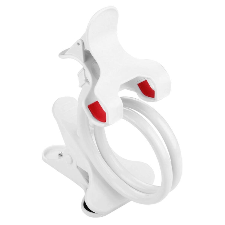 Universal Multifunctional Flexible Long Arm Lazy Bracket Desktop Headboard Bedside Car Phone Holder Stand Tablet Mount(White) by buy2fix